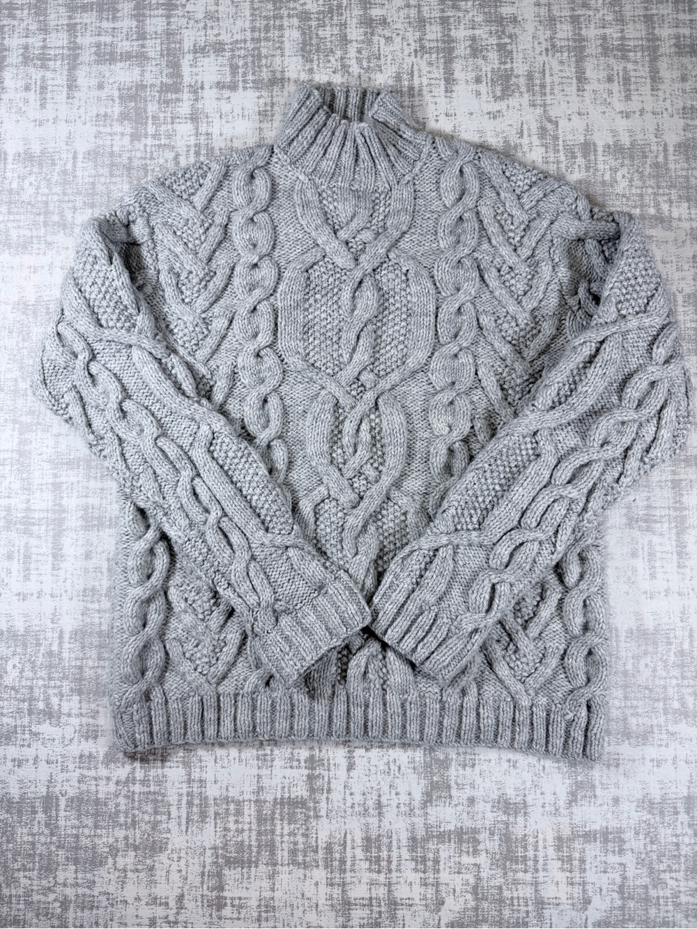 Vintage 90s Lauren Ralph Lauren Turtleneck Sweater Exclusive HandKnit Size M